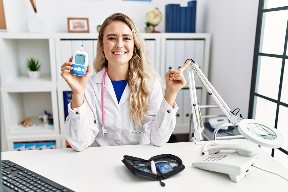 Doctor recommending Luxovia