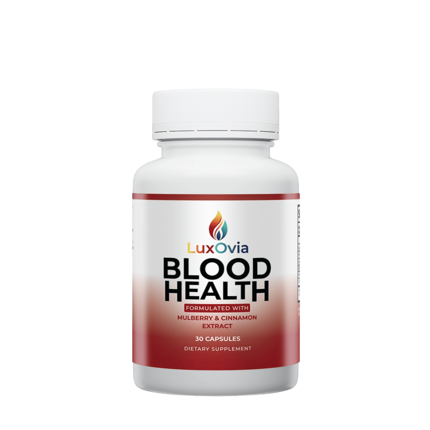 Luxovia Blood Health bottle